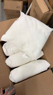 Lane Linen Aerelle Fiber Pillow Inserts 16x16 Set of 4